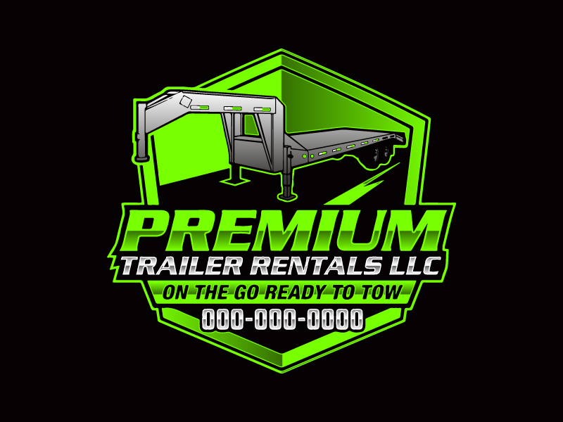 Premium Trailer Rentals LLC logo design by Sami Ur Rab