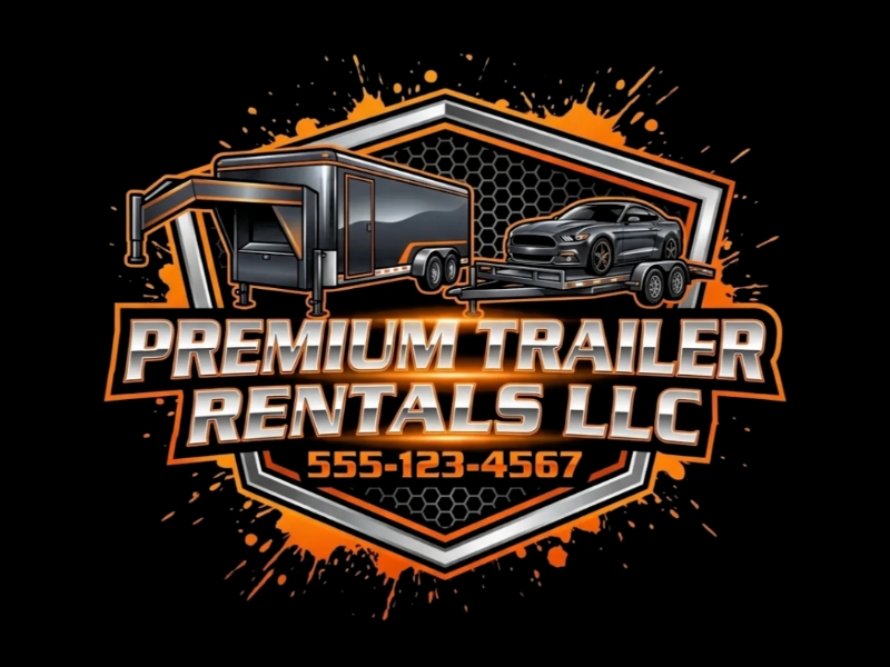 Premium Trailer Rentals LLC logo design by D_king