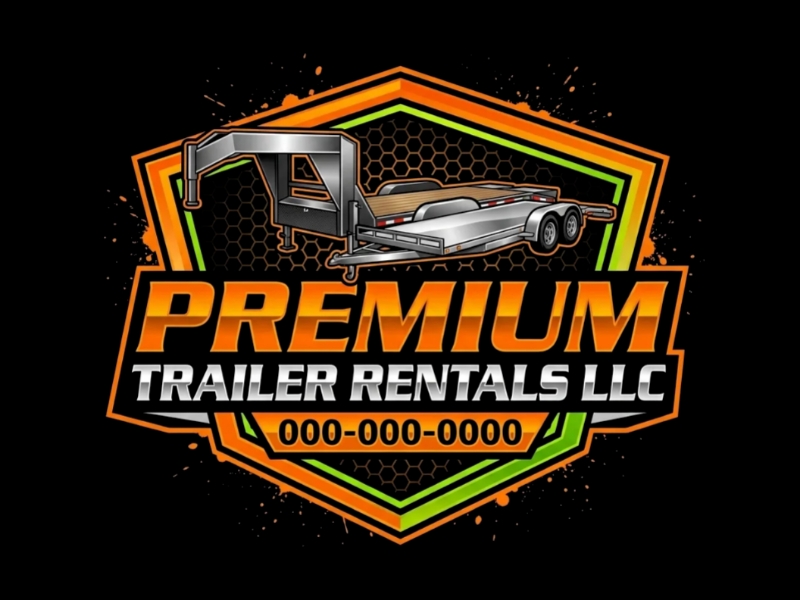 Premium Trailer Rentals LLC logo design by D_king