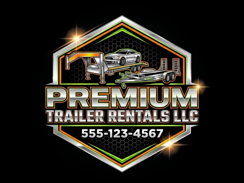 Premium Trailer Rentals LLC logo design by D_king
