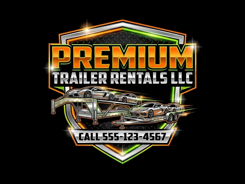 Premium Trailer Rentals LLC logo design by D_king