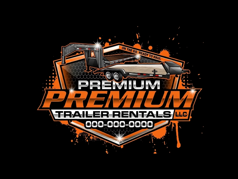 Premium Trailer Rentals LLC logo design by iffikhan