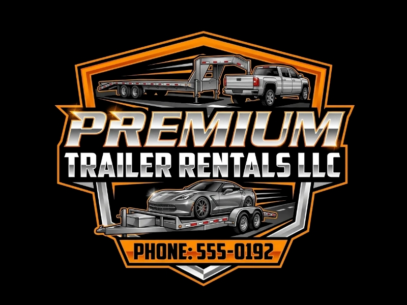 Premium Trailer Rentals LLC logo design by Marena