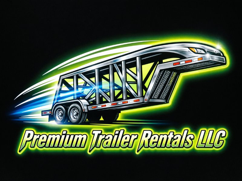 Premium Trailer Rentals LLC logo design by Lordede