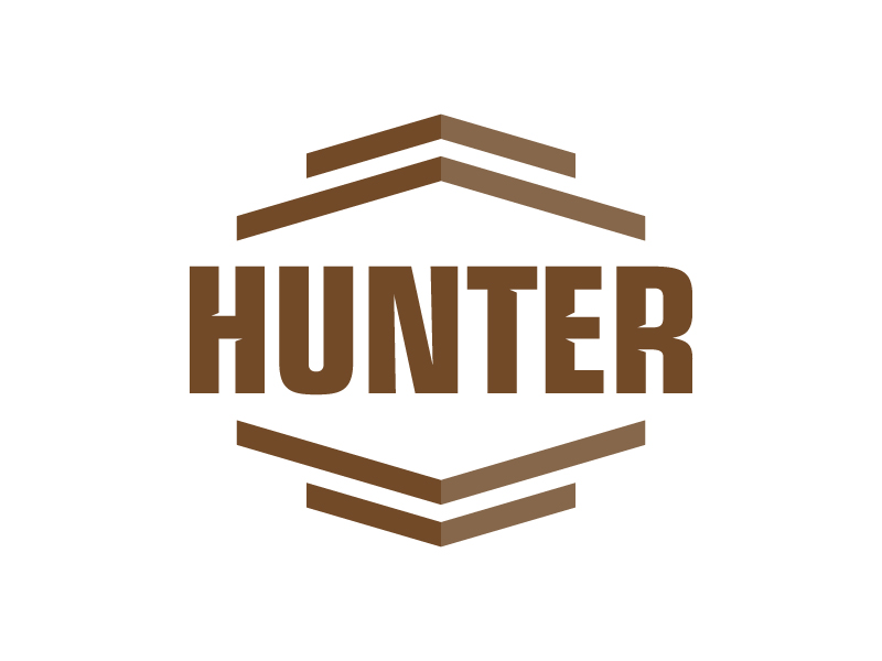 Hunter logo design by PRN123