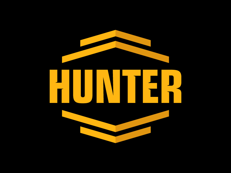 Hunter logo design by PRN123