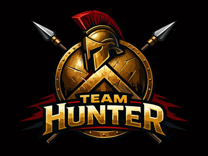 Hunter logo design by Bad Boy