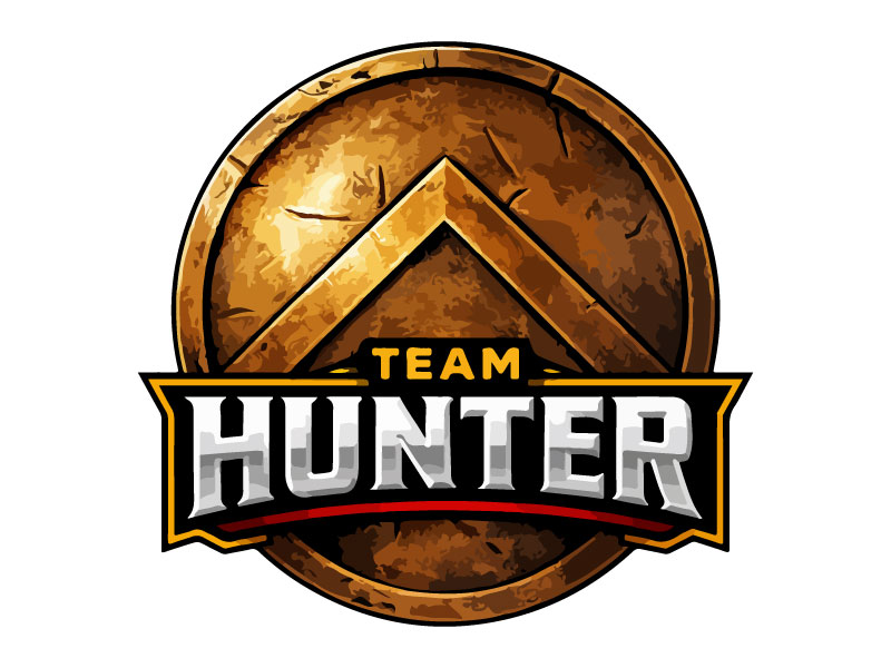 Hunter logo design by Bad Boy