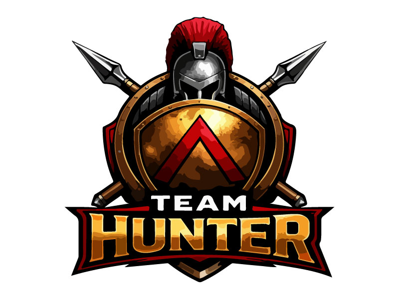 Hunter logo design by Bad Boy