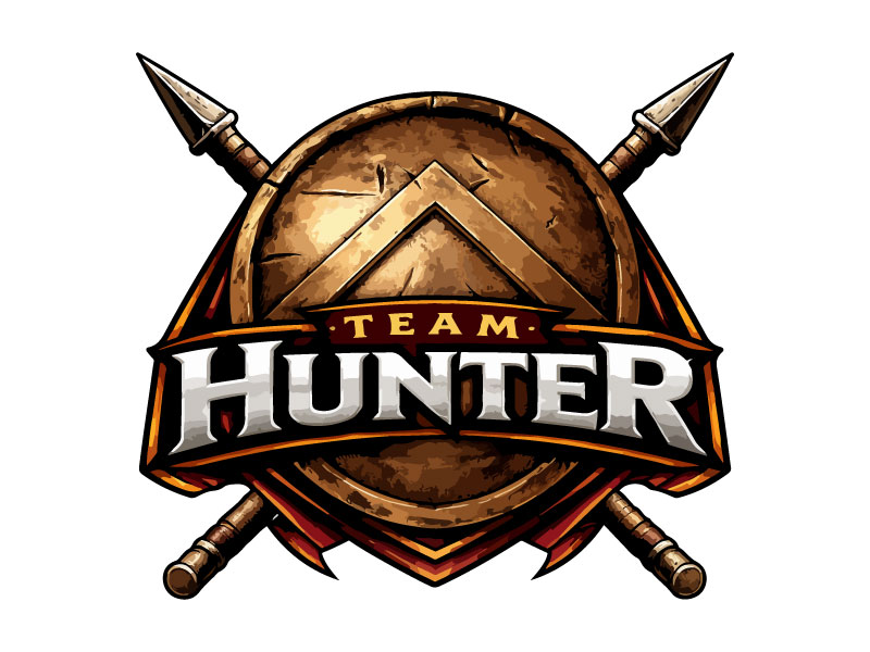 Hunter logo design by Bad Boy