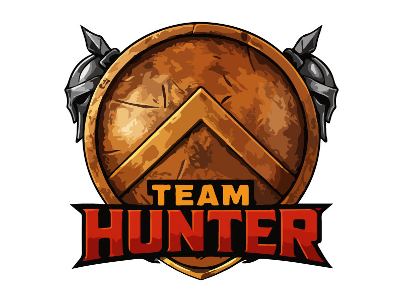 Hunter logo design by Bad Boy