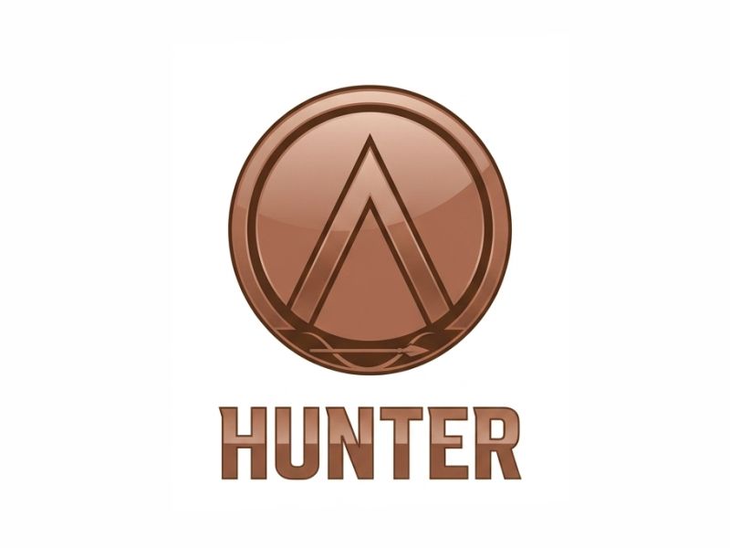 Hunter logo design by giphone