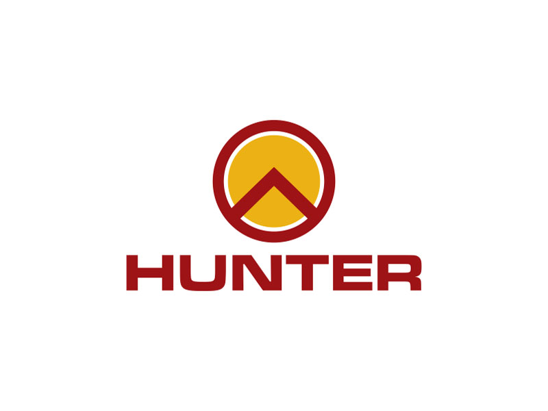 Hunter logo design by DuckOn