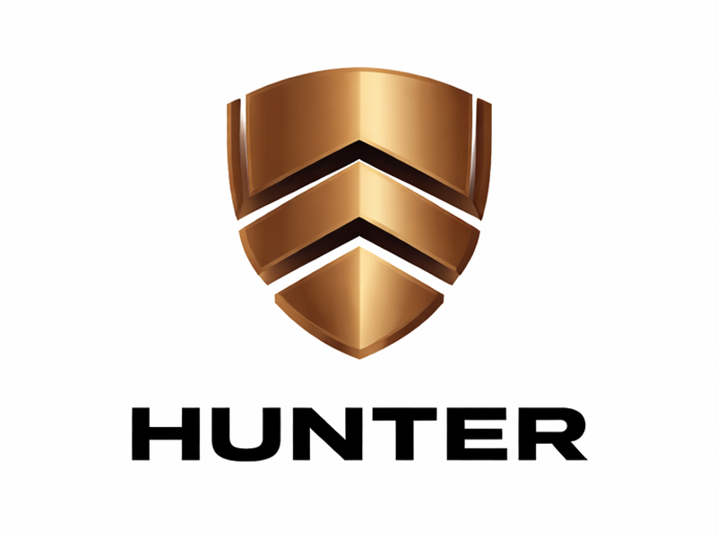 Hunter logo design by Kanenas