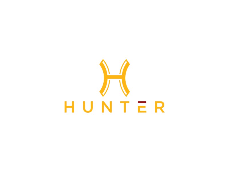 Hunter logo design by Artomoro