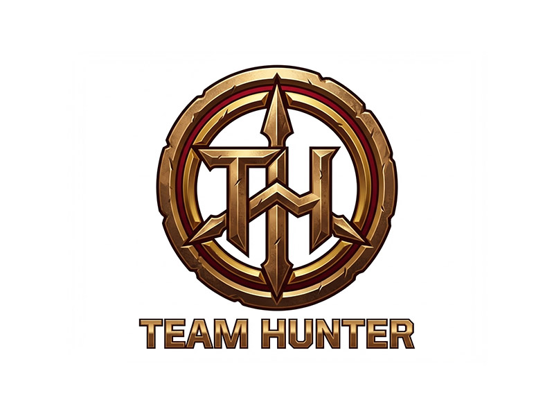 Hunter logo design by IamSoya
