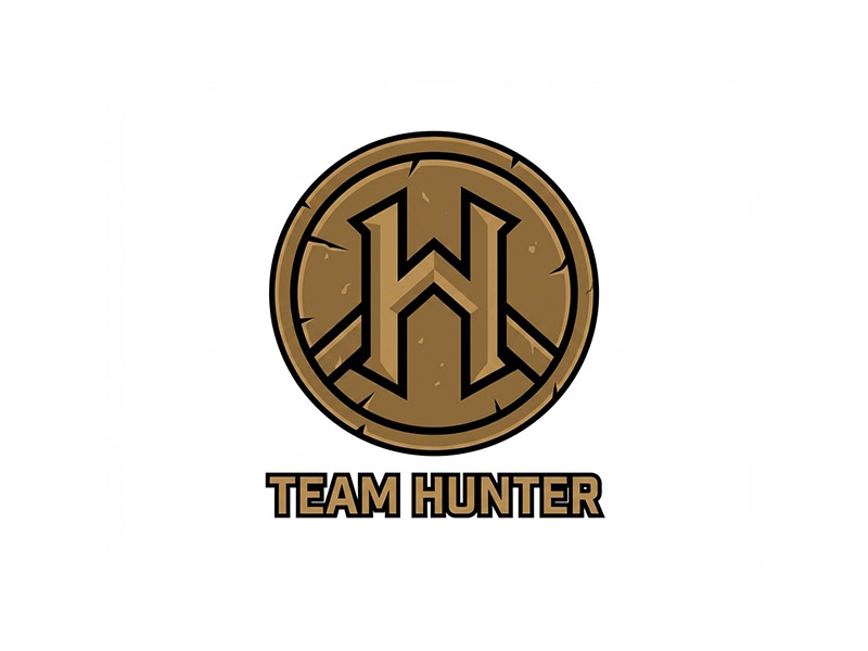 Hunter logo design by IamSoya