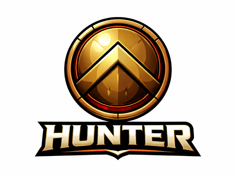 Hunter logo design by pixalrahul