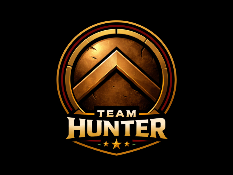 Hunter logo design by pixalrahul