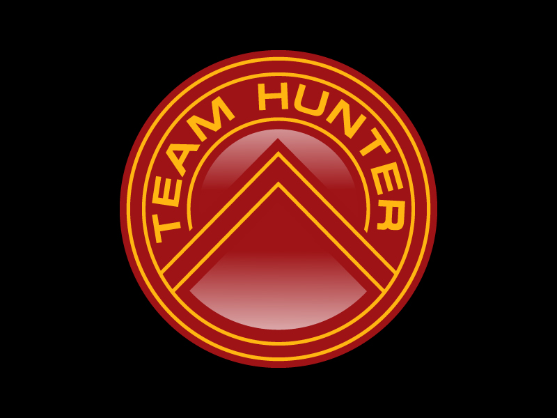 Hunter logo design by MAXR