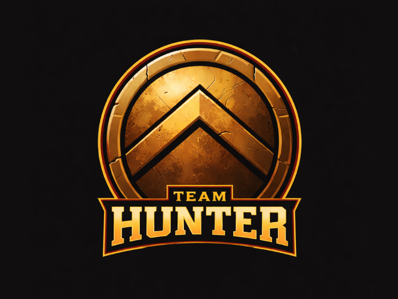 Hunter logo design by pixalrahul