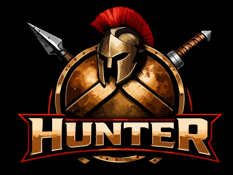 Hunter logo design by Bibek Nag
