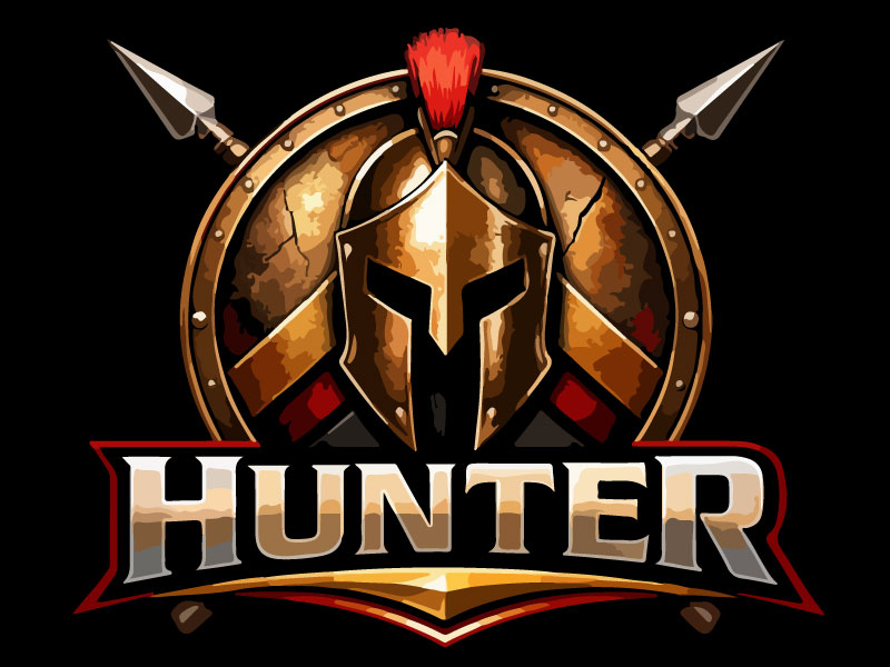 Hunter logo design by Bibek Nag