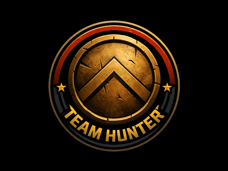 Hunter logo design by pixalrahul