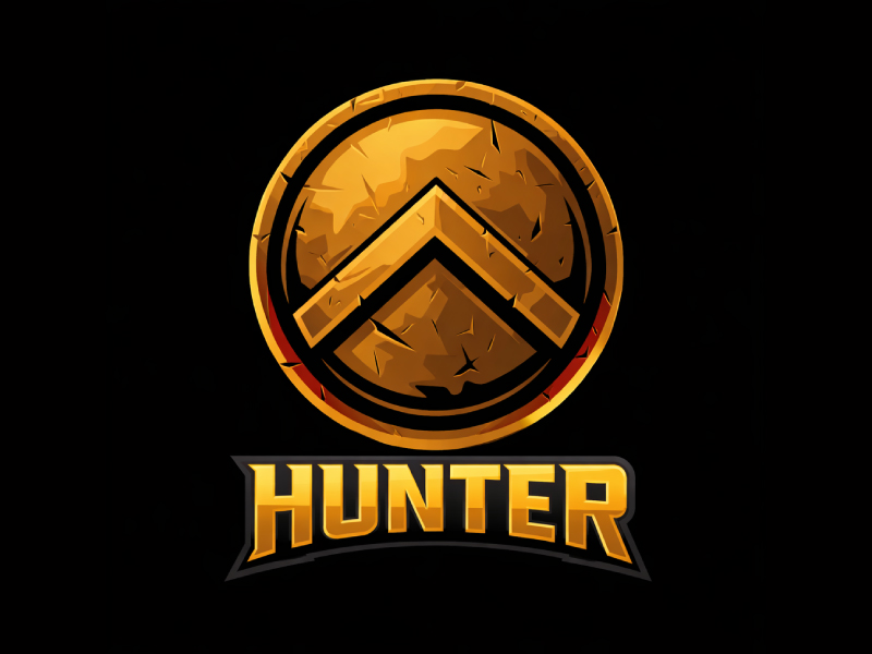 Hunter logo design by pixalrahul