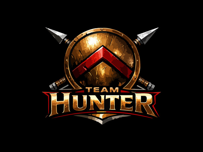 Hunter logo design by Bibek Nag