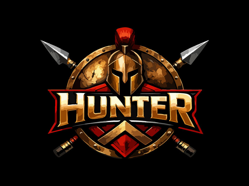 Hunter logo design by Bibek Nag