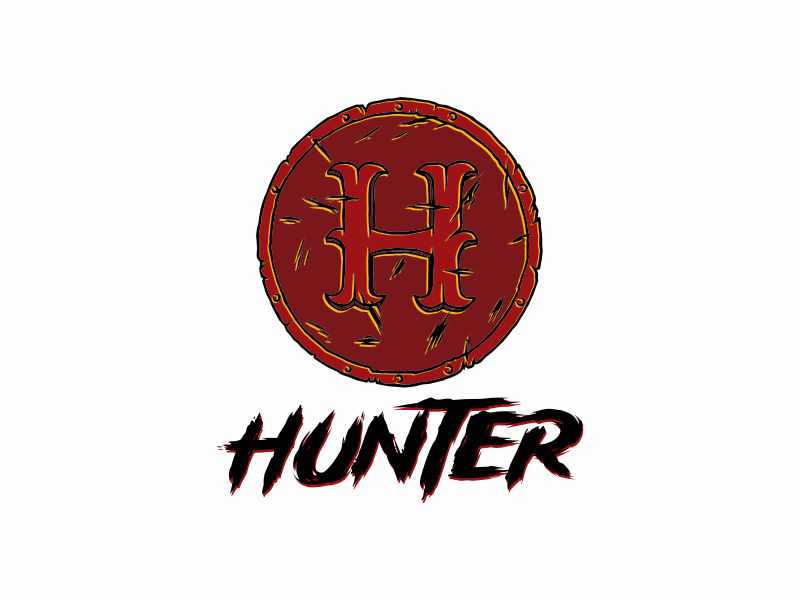 Hunter logo design by Nayaraka