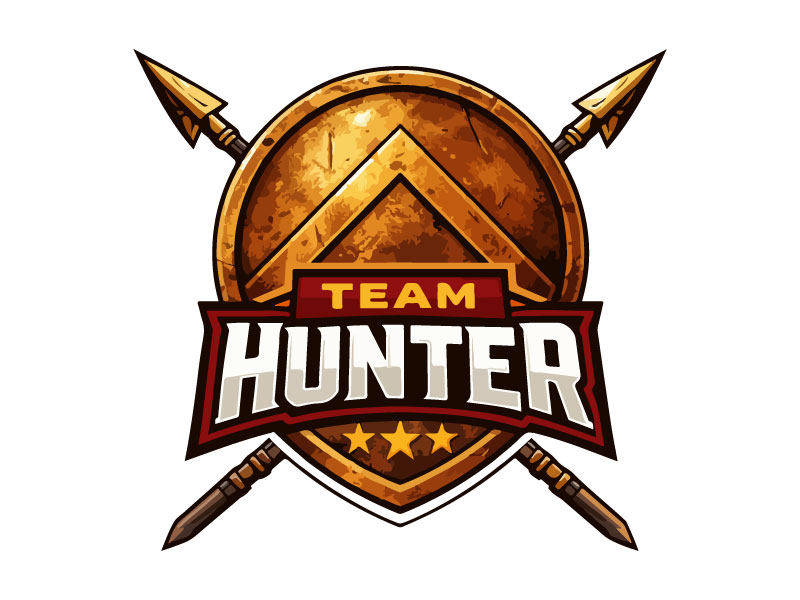Hunter logo design by Rahul Biswas