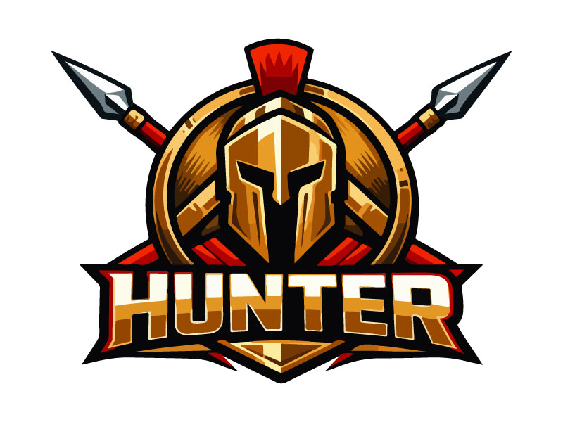 Hunter logo design by Rahul Biswas