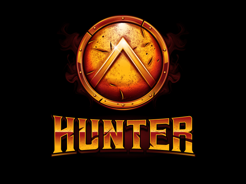 Hunter logo design by Vins