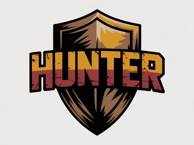 Hunter logo design by MTgraphics