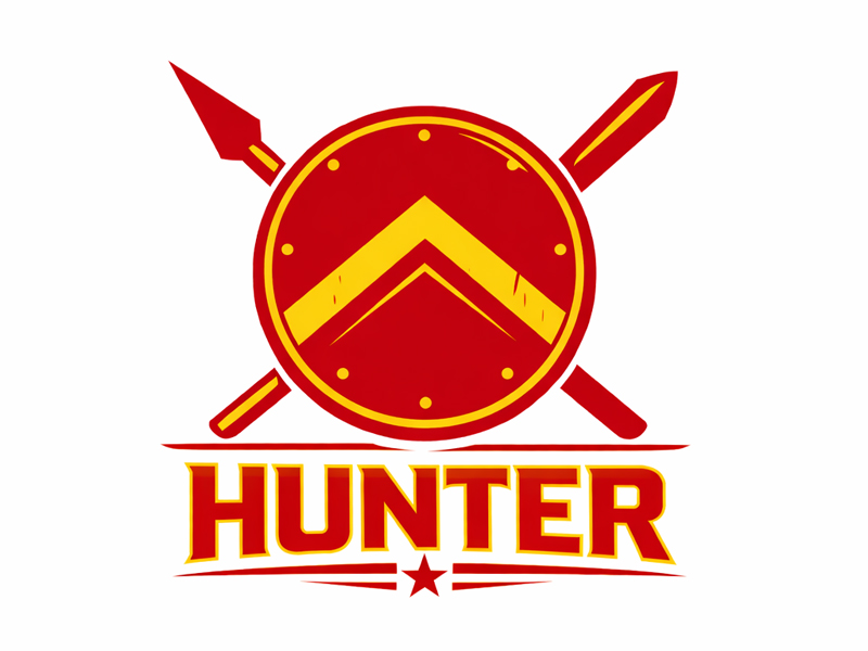 Hunter logo design by MTgraphics