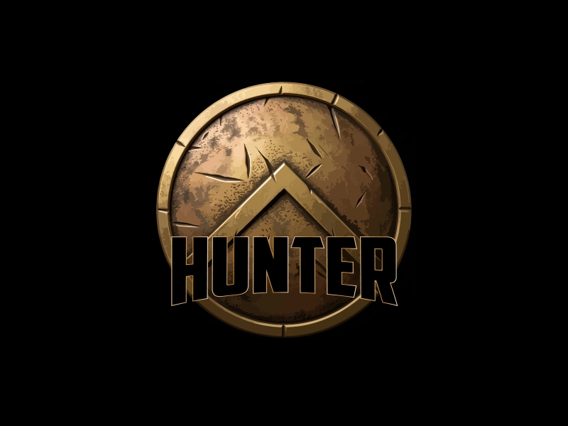 Hunter logo design by hasibhasan