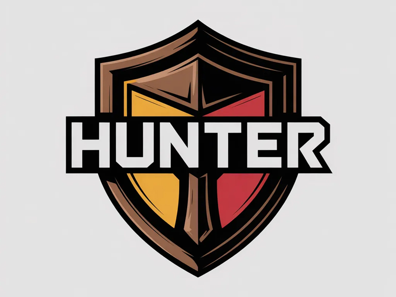 Hunter logo design by MTgraphics