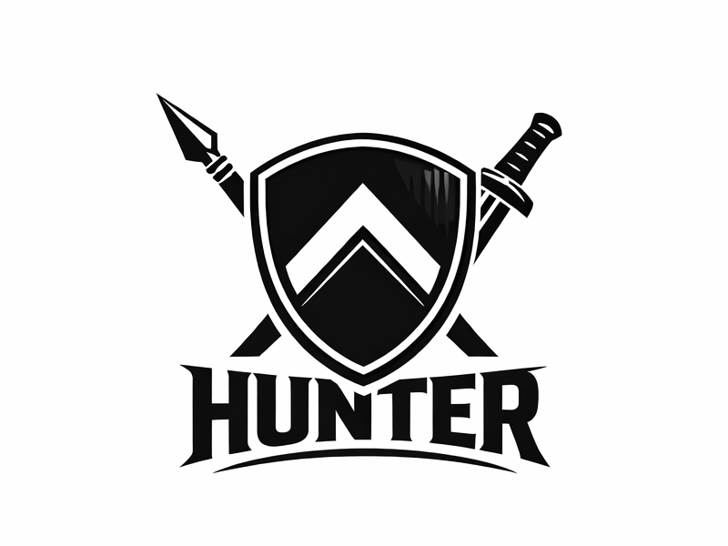 Hunter logo design by MTgraphics