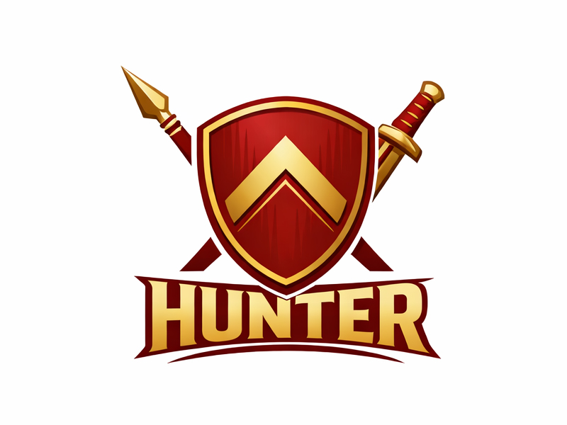 Hunter logo design by MTgraphics