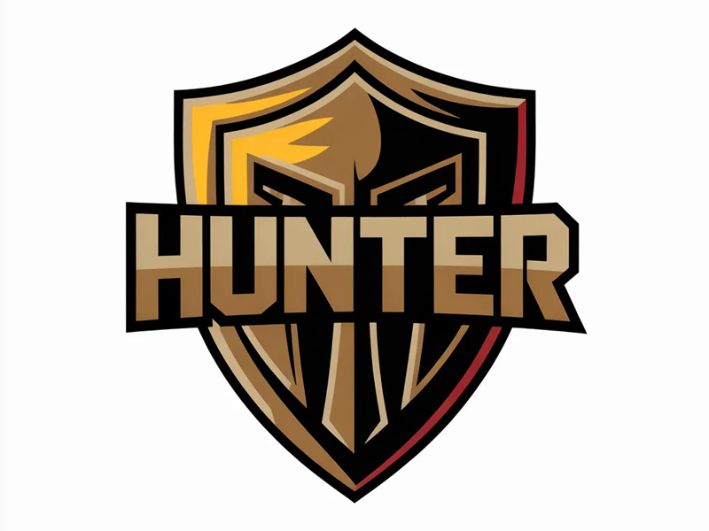 Hunter logo design by MTgraphics