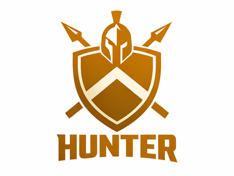 Hunter logo design by MTgraphics
