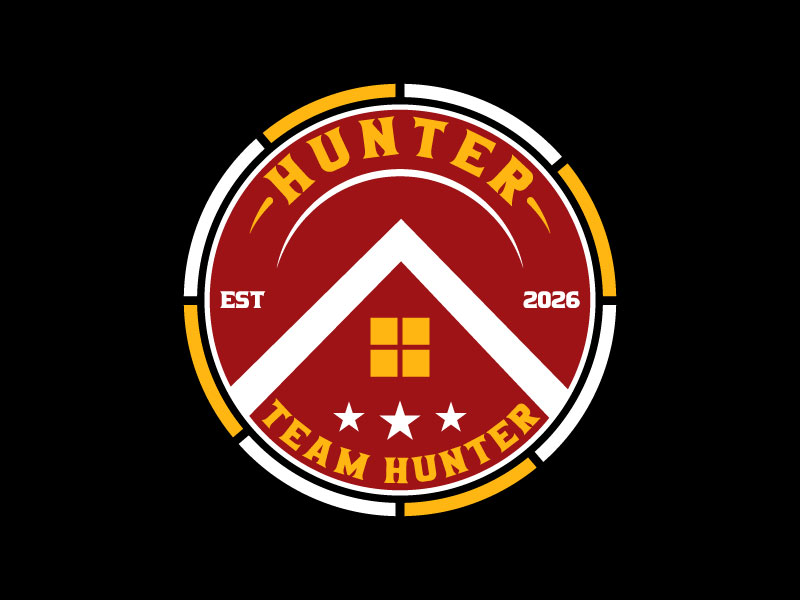 Hunter logo design by Gilate