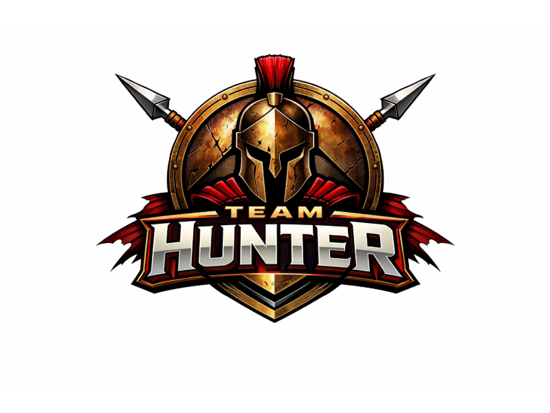 Hunter logo design by Girly
