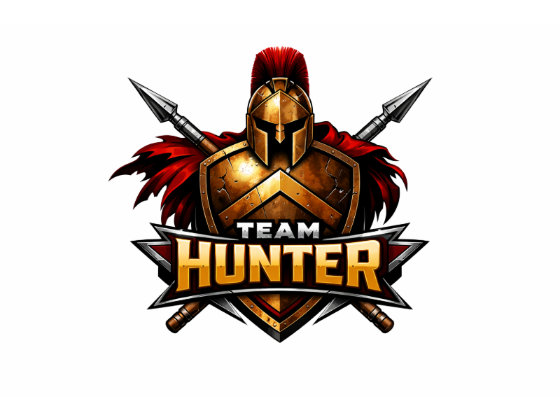 Hunter logo design by Girly