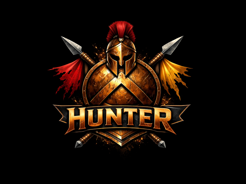 Hunter logo design by fitriangga