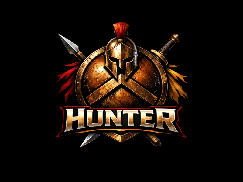 Hunter logo design by fitriangga