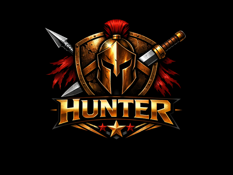 Hunter logo design by fitriangga