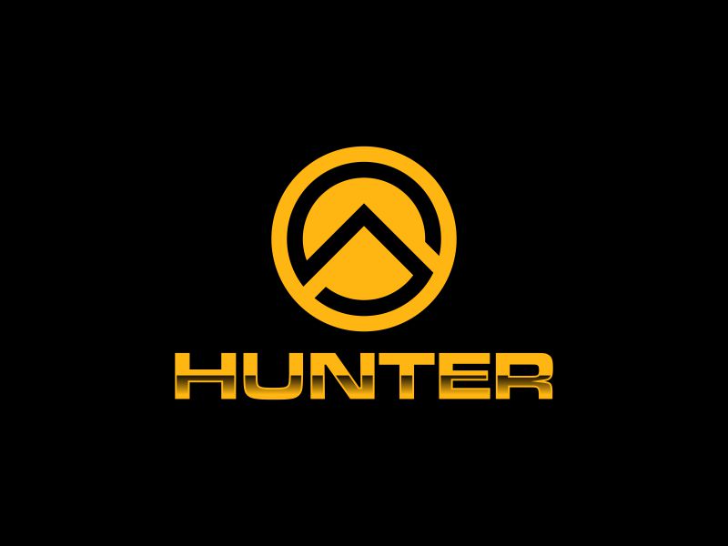 Hunter logo design by KQ5